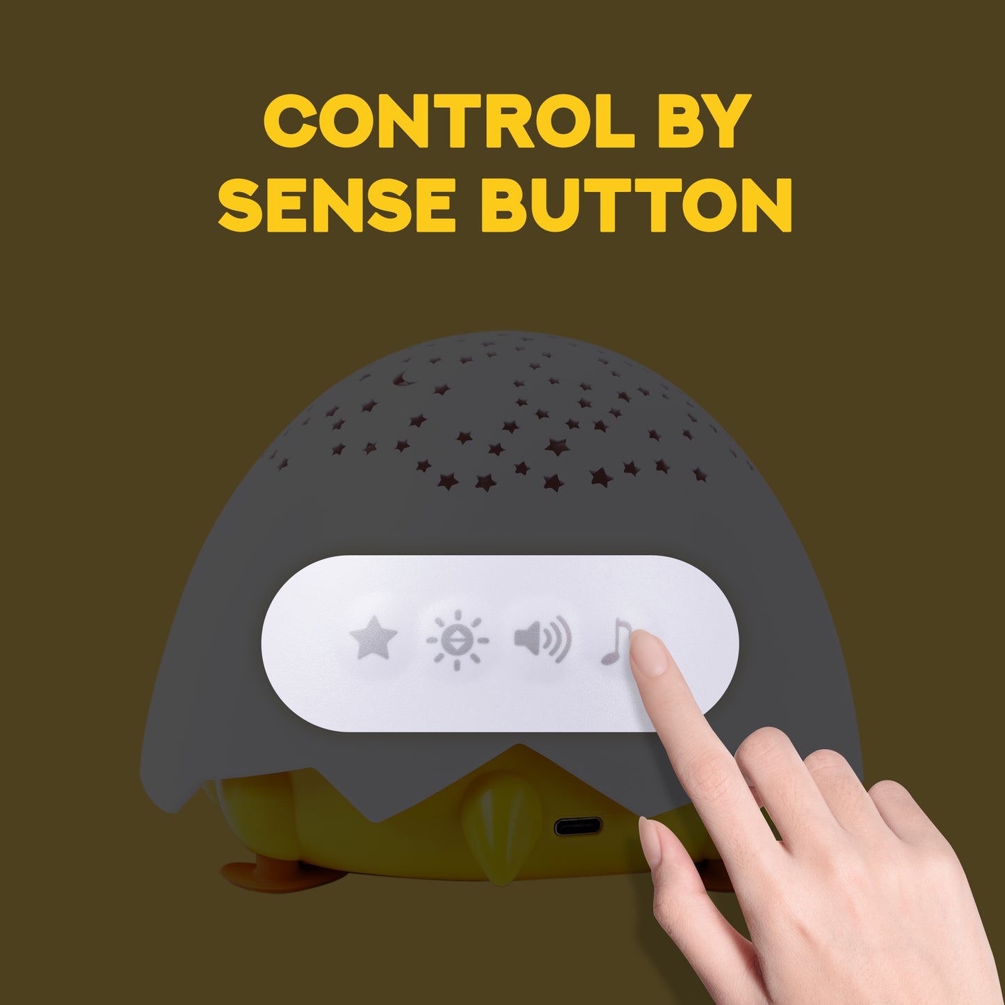Numa Baby Sleep Soother and Sound Machine with Night Light Projector